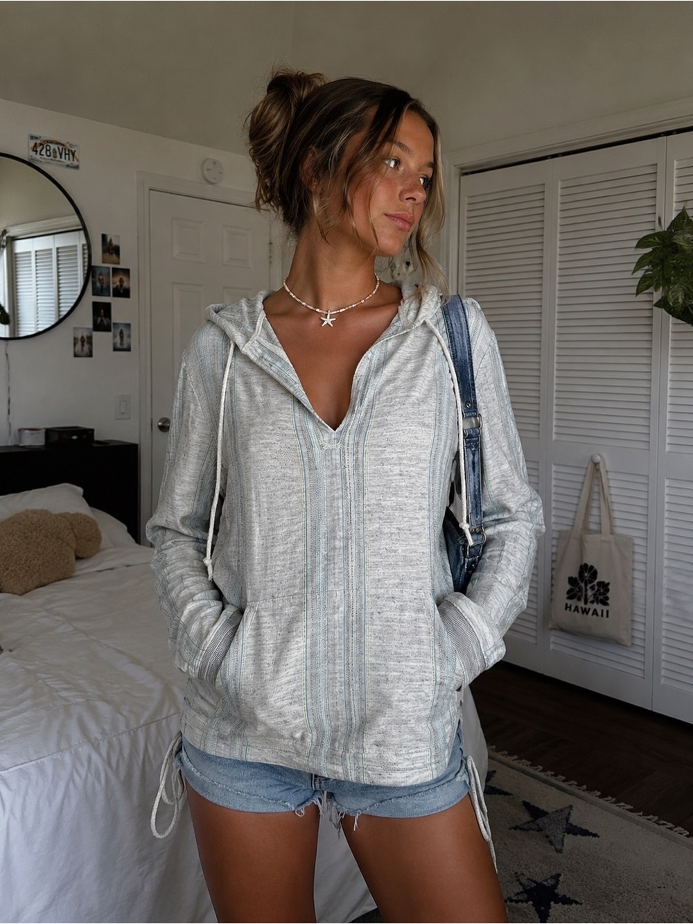 Y2K NWT American Eagle Outfitters Oversized Boho Hoodie